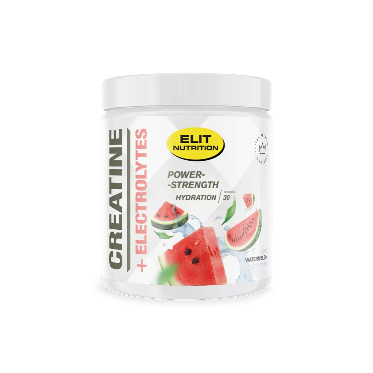Elit Nutrition - Kreatin + Electrolyter, 300g - Watermelon