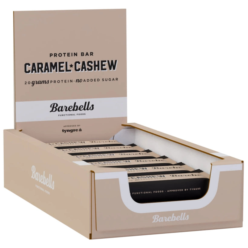 Barebells Protein Bar - 12 x 55g Caramel & Cashew