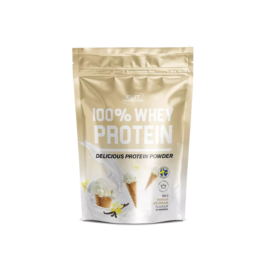 Elit Nutrition - 100% Whey Protein - Vanilla Ice Cream, 900g