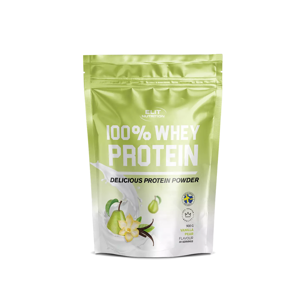 Elit Nutrition - 100% Whey Protein - Vanilla Pear, 900g