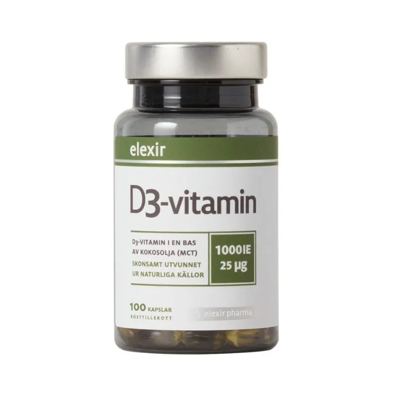 Elexir Pharma - D3 Vitamin 1000 IE 100 kaps