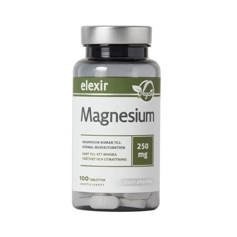 Elexir Pharma - Magnesium 250mg 100 tab