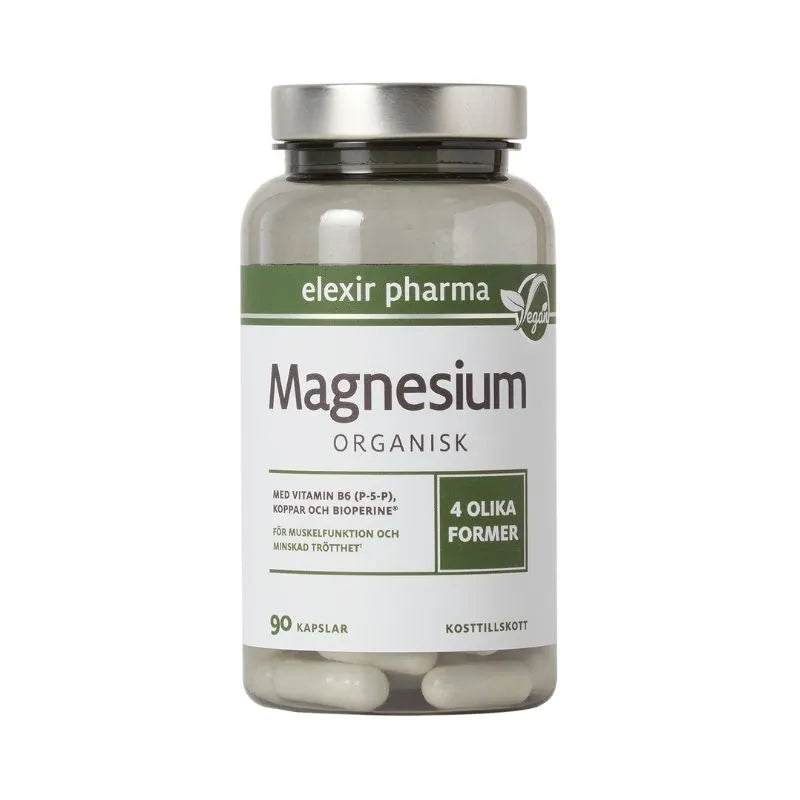 Elexir Pharma - Magnesium Kväll 90 kapslar