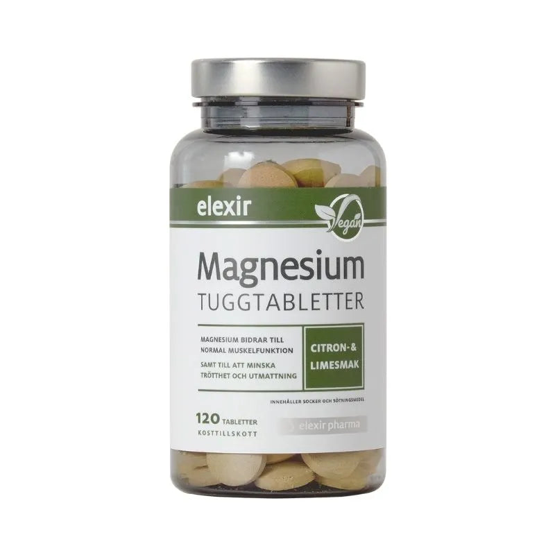 Elexir Pharma - Magnesium Tuggtabletter 120 st