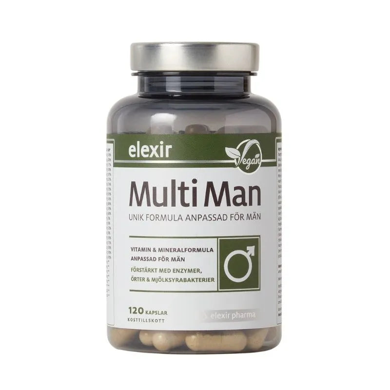 Elexir Pharma - Multi Man 120 kapslar