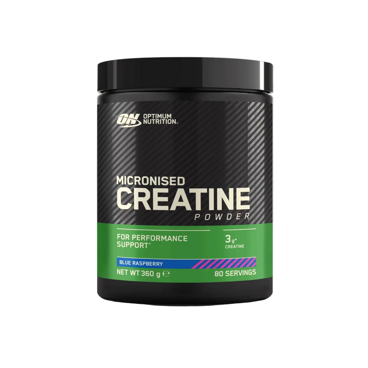 Optimum Nutrition Micronised Creatine Powder - 360g Blue Raspberry