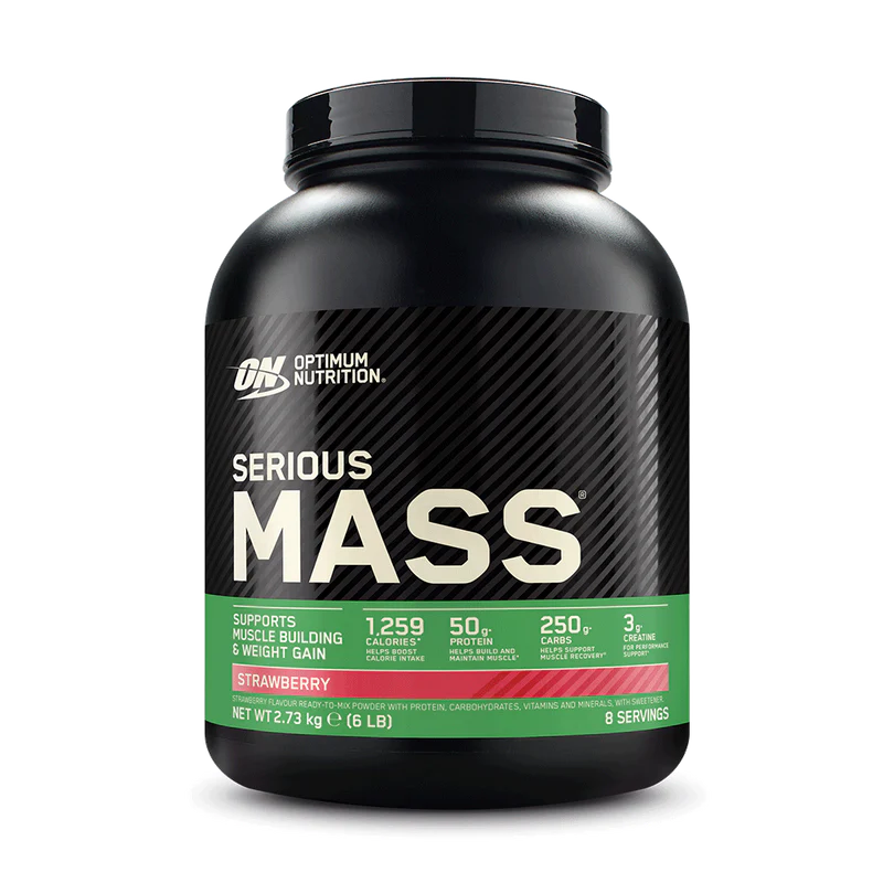 Optimum Nutrition Serious Mass - 2,73kg Strawberry