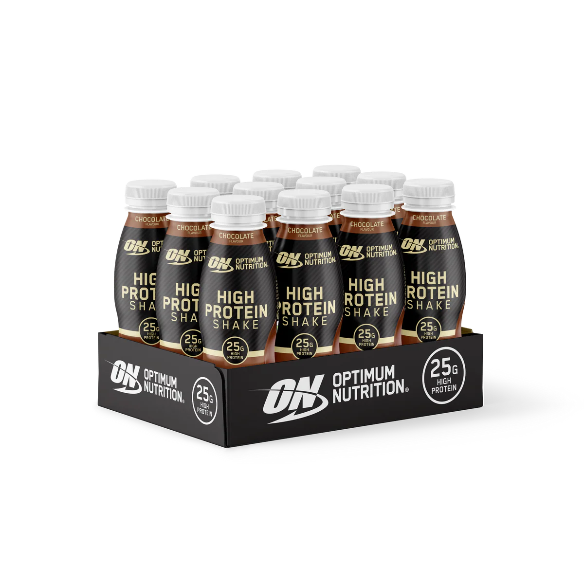 Optimum Nutrition High Protein Shake - 12 x 330 ml Chocolate