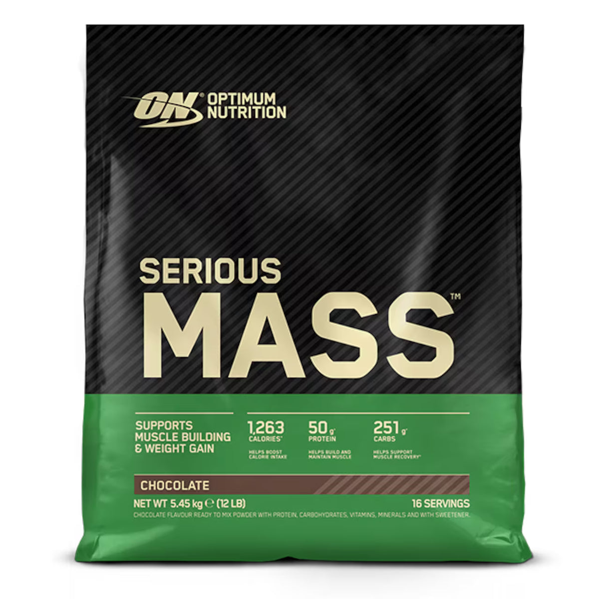 Optimum Nutrition Serious Mass - 5,45kg Chocolate