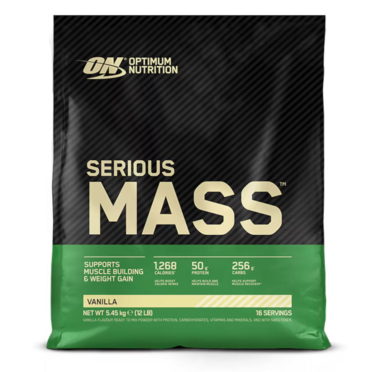 Optimum Nutrition Serious Mass -  5,45kg Vanilla