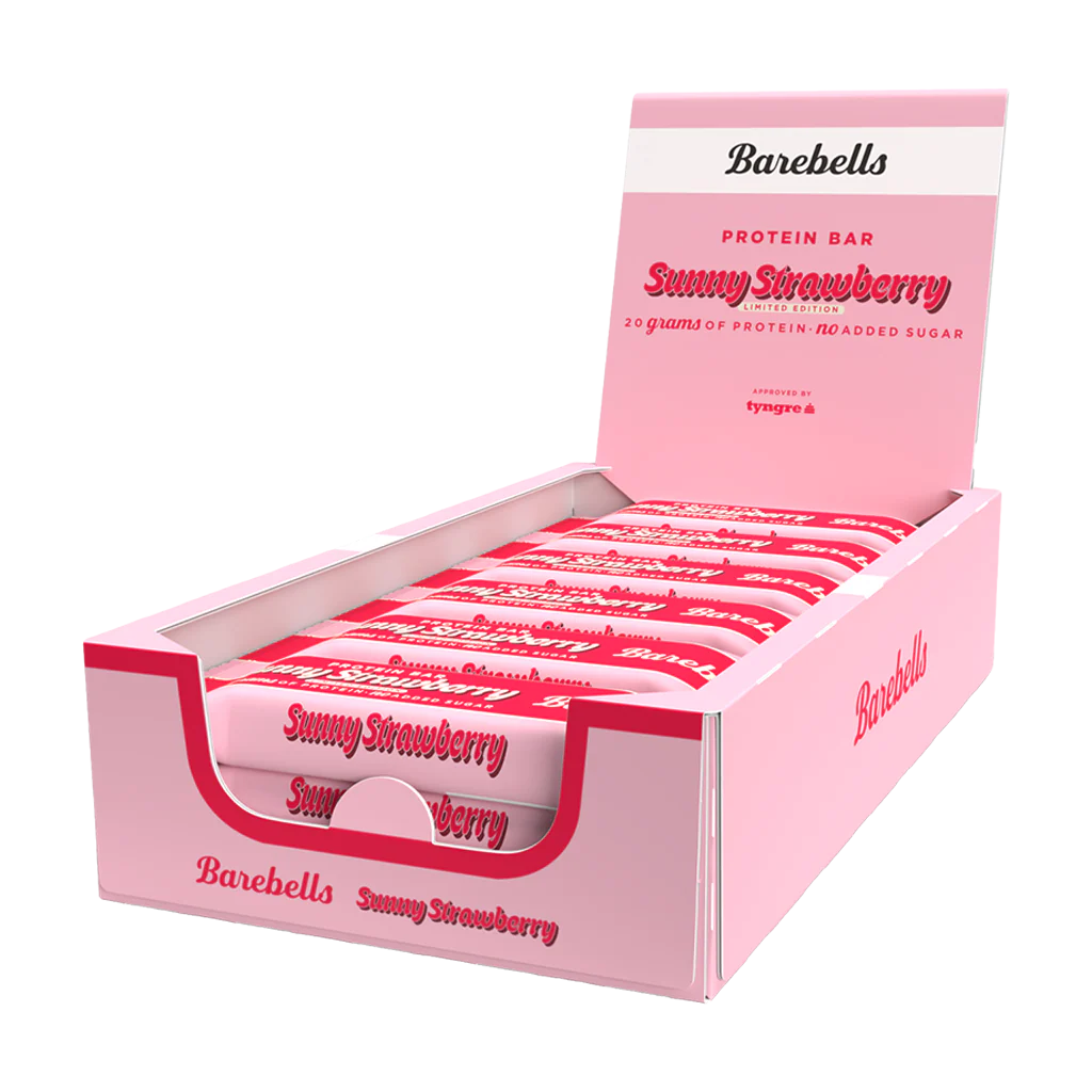 Barebells Protein Bar - 12 x 55g - Sunny Strawberry